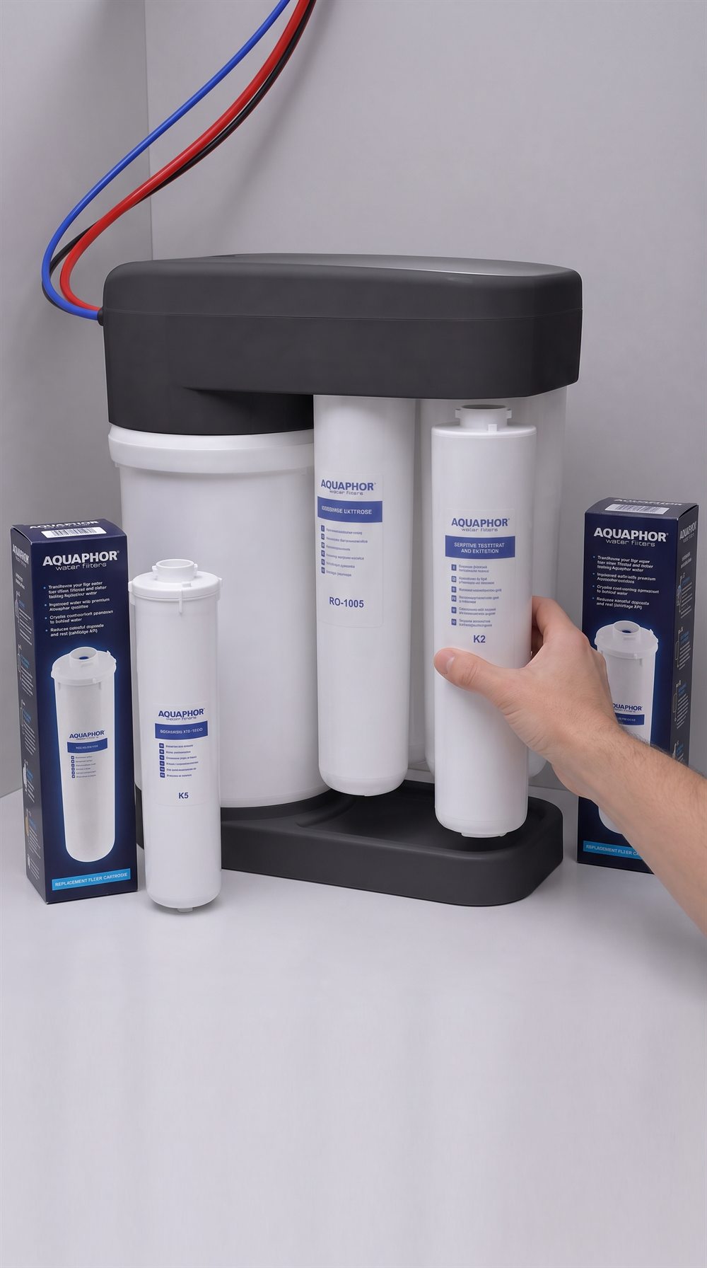Výmena uzavretého modulu AQUAPHOR MORION jedným otočením