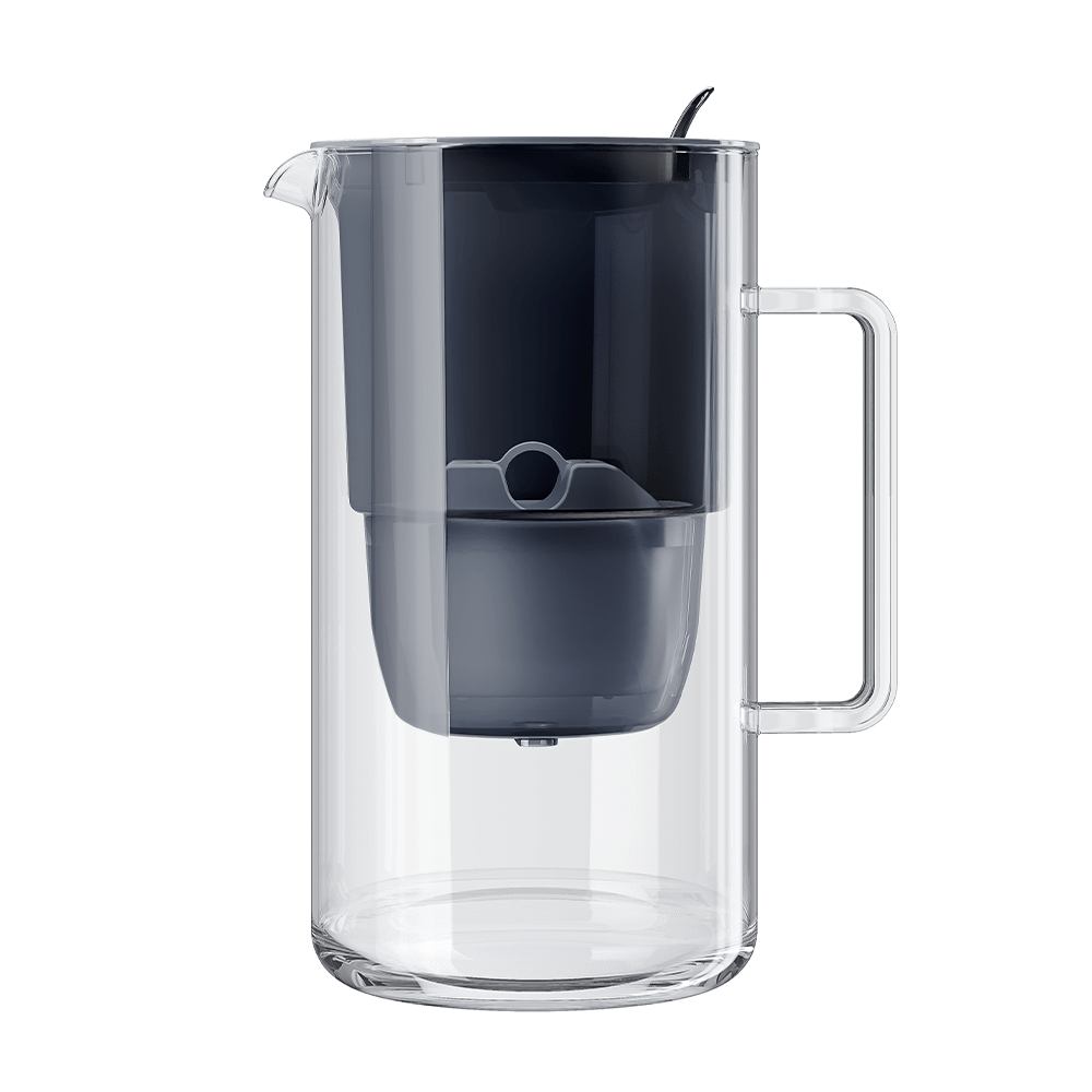 [522664] AQUAPHOR filtračná kanvica GLASS MFP+ (čierna)