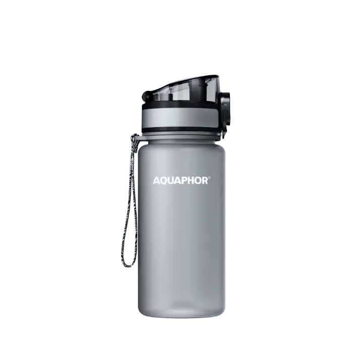 [597_Filtračná fľaša City 0,35 l] AQUAPHOR filtračná fľaša City 0,35 l (sivá)