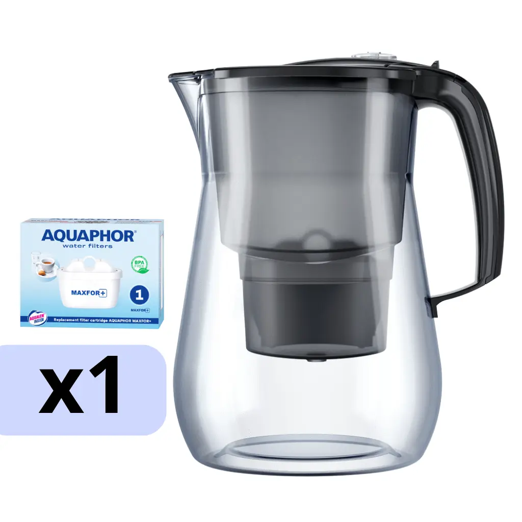 AQUAPHOR filtračná kanvica Onyx s 1 vložkou MAXFOR+