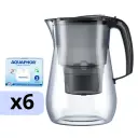 AQUAPHOR filtračná kanvica Onyx s 6 vložkami MAXFOR+