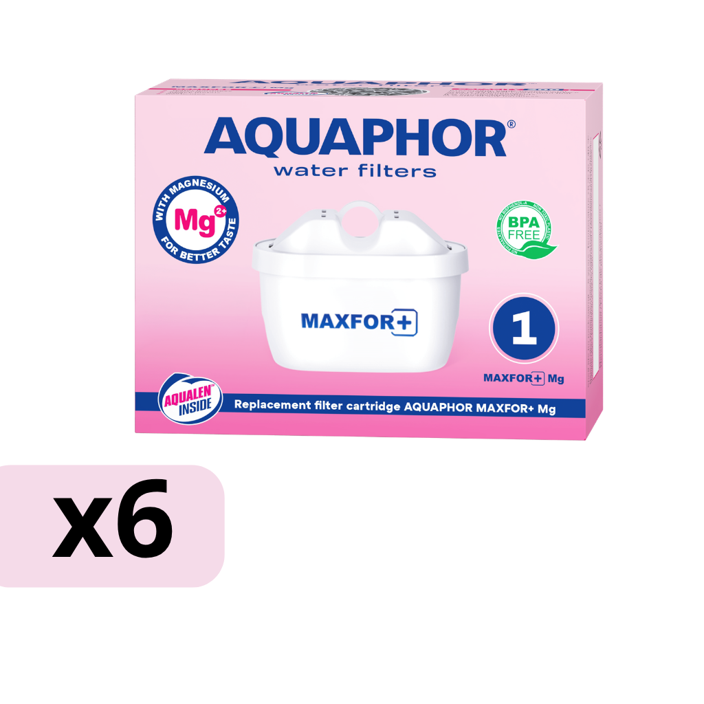 [1-500734] AQUAPHOR súprava náhradných vložiek MAXFOR+ Mg (6 ks)