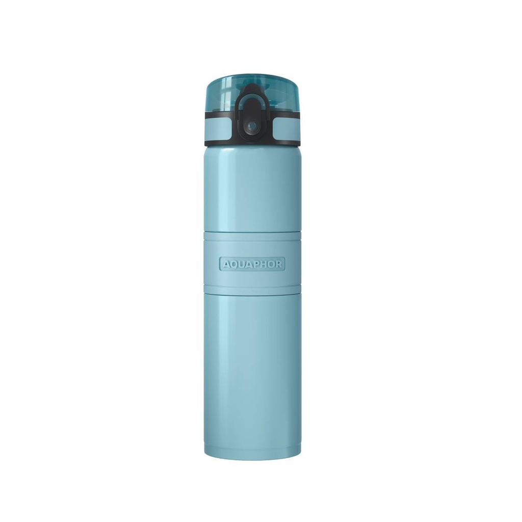 [1-526818] AQUAPHOR termo fľaša s filtrom City Cool 0,5 l (Modrá)