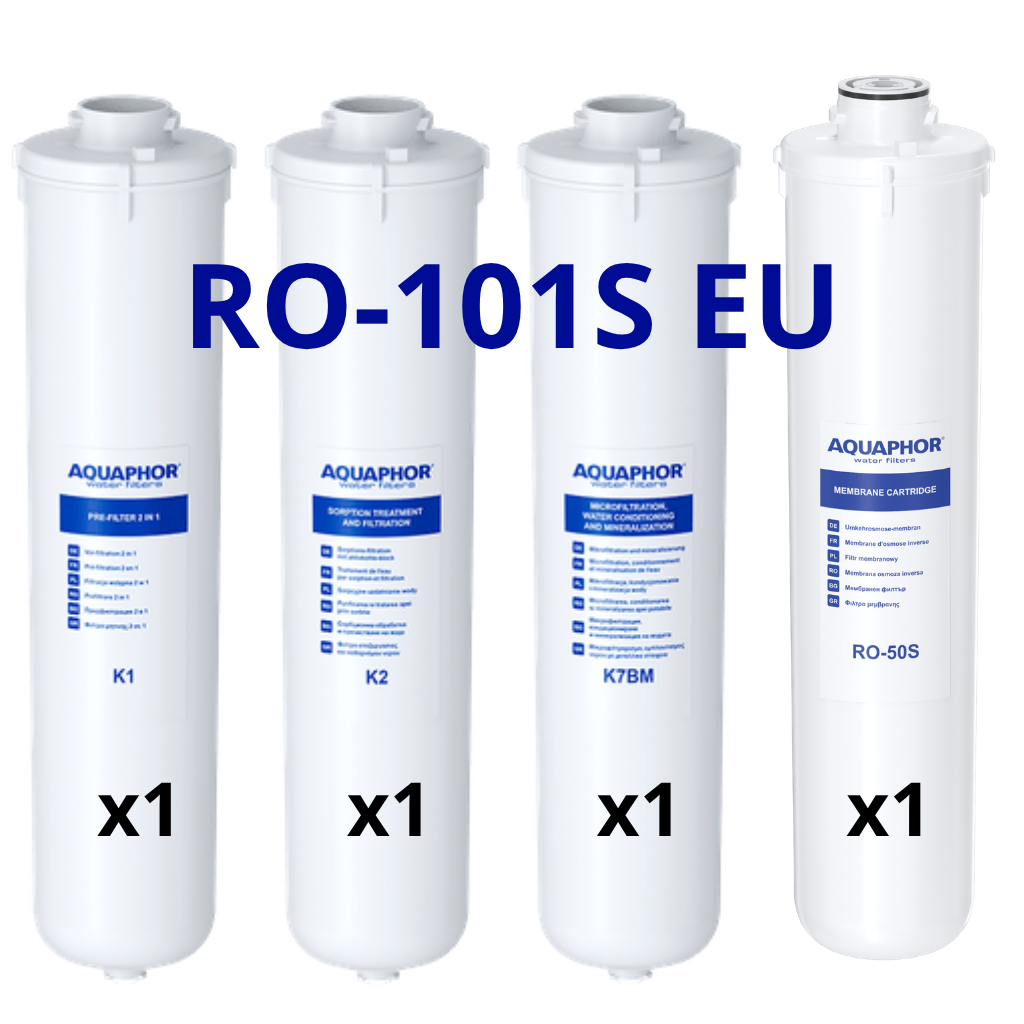 [531103] AQUAPHOR RO-101S EU (Morion M) – kompletná súprava filtračných vložiek s membránou RO-50S