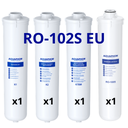 AQUAPHOR RO-102S EU – kompletná súprava filtračných vložiek s membránou RO-100S