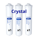 AQUAPHOR Crystal – kompletná súprava filtračných vložiek (K3 + K2 + K7)