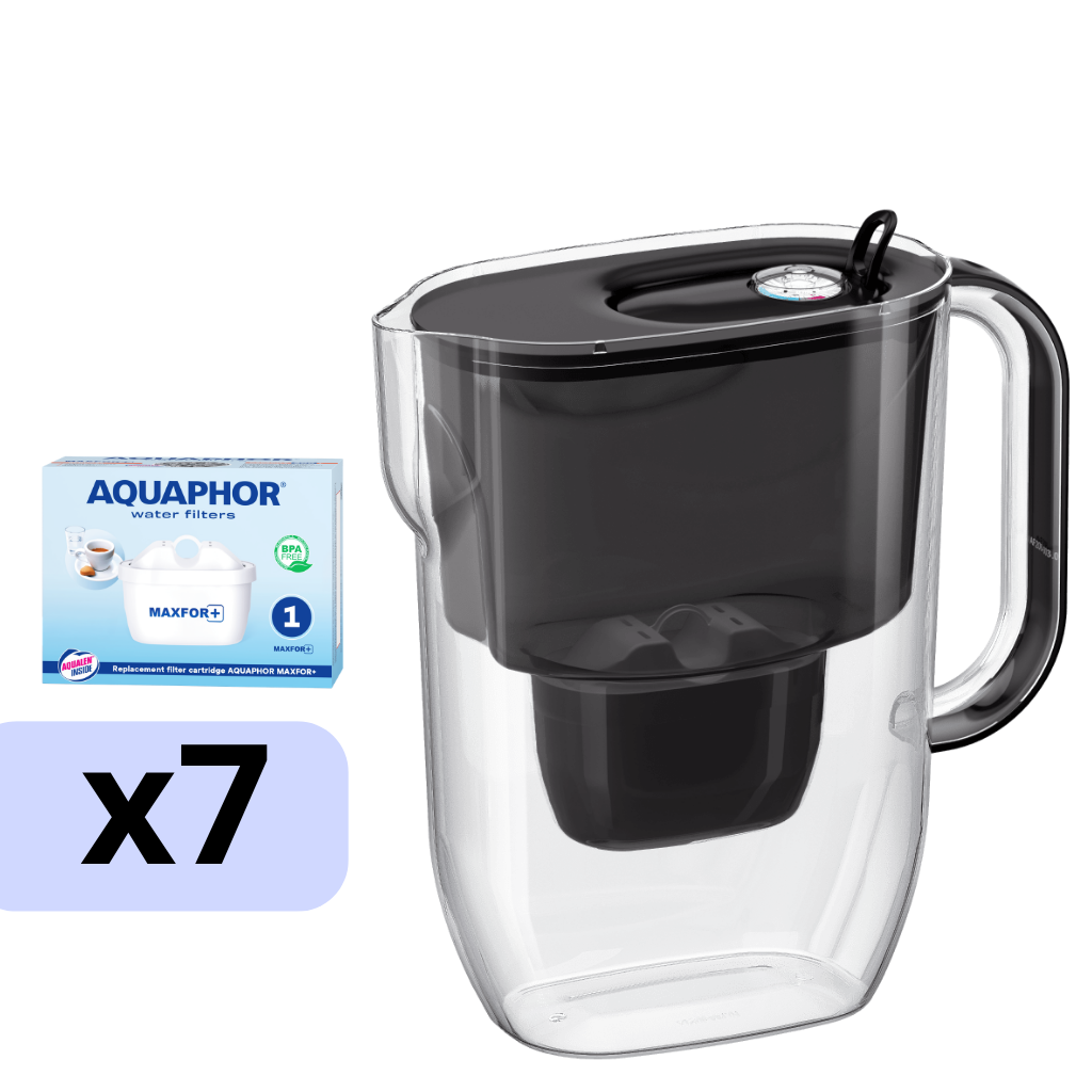 AQUAPHOR filtračná kanvica Fresh so 7 vložkami MAXFOR+