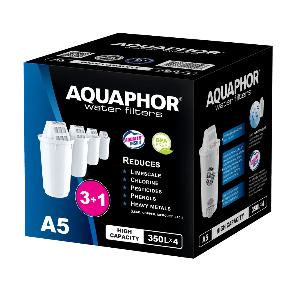 [500683] AQUAPHOR súprava náhradných vložiek A5 (3+1 ks)